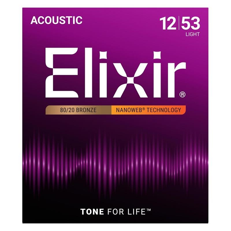 Acoustic 80/20 Bronze with NANOWEB Coating #11052 (Light/12-53)の商品画像