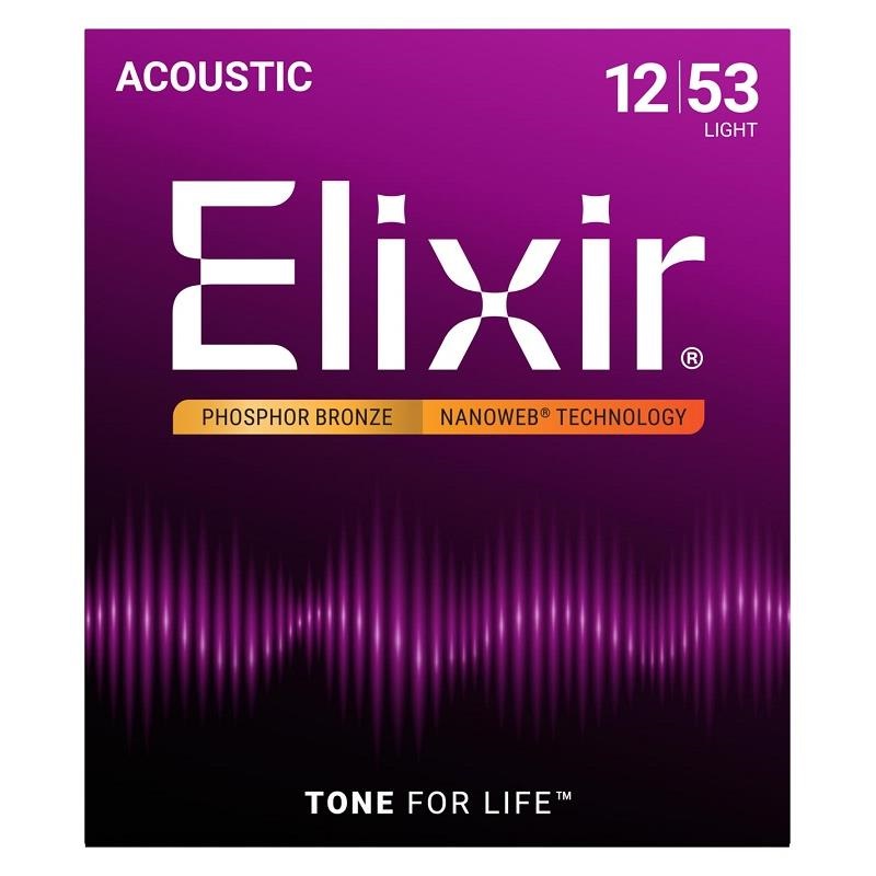 Acoustic Phosphor Bronze with NANOWEB Coating #16052 (Light/12-53)の商品画像