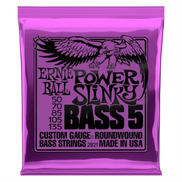Round Wound Bass Strings/#2821 POWER SLiNKY 5-STRING