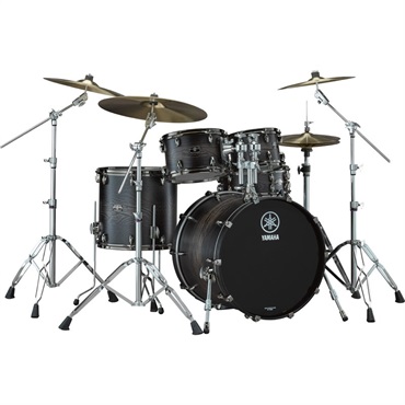 LIVE CUSTOM HYBRID OAK 4pc Drum Set [LHB2216UCS + LHP6F3UCS (BD22，FT16，TT12＆10)/UZU チャコールサンバースト]