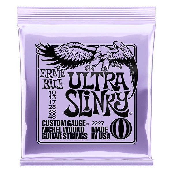 Ultra Slinky Nickelwound Electric Guitar Strings 10-48 #2227の商品画像
