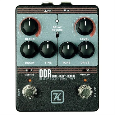 DDR DRIVE-DELAY-REVERB（キーリー）オーバードライブ　ディレイ　リバーブ