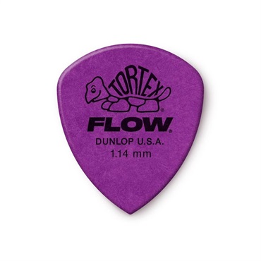 Dunlop (Jim Dunlop) 558 Tortex FLOW Standard Pick (1.14mm/パープル)