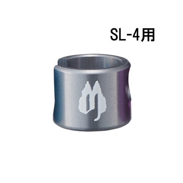 SL-4用アルミキャップ (L用/GUNMETAL/4個入)[SLC-4AL-GU-4P]の商品画像