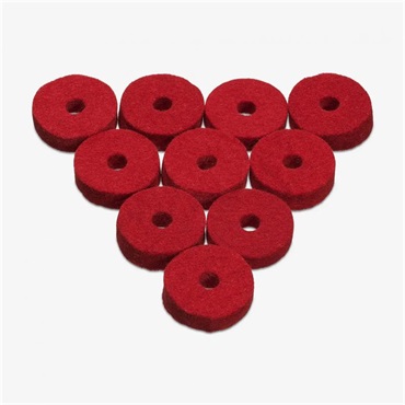 AWFR [Wool Cymbal Felts - Red]