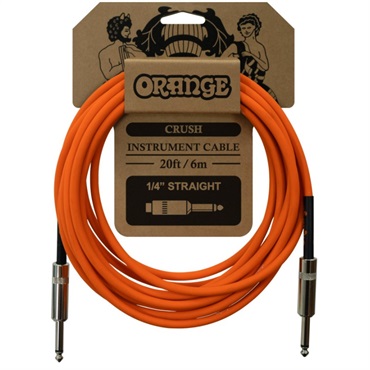 Orange 【数量限定特価】CRUSH Instrument Cable 6m S/S [CA036]