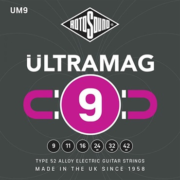 ROTO SOUND 【夏のボーナスセール】 ULTRAMAG TYPE 52 ALLOY ELECTRIC GUITAR STRINGS [UM9/9-42]