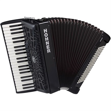 (アコーディオン専門店・出荷前検品発送)Bravo III 120 BLK カラー：ブラック HOHNER ホーナー アコーディオン 入門向け ピアノ式 41鍵盤 大型