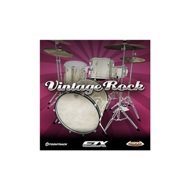 TOONTRACK 【トゥーントラックドラム系スーパーセール！】EZX Vintage Rock [EZdrummer用拡張音源](オンライン納品)(2時間以内に納品)