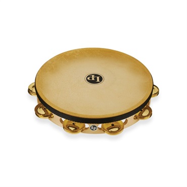 LP LP383-BR [Pro Single Row Headed Tambourine 10 - Brass]【お取り寄せ品】