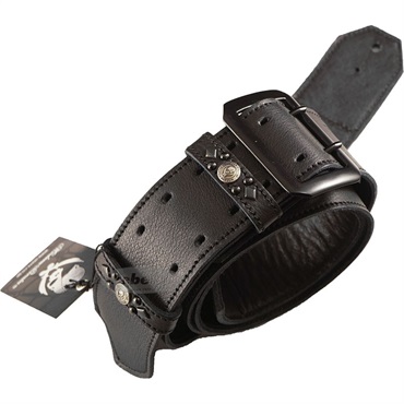 50mm Width Soft Leather Guitar Strap/Standard [MPGS-50WSLS]　(金具/マットブラック)