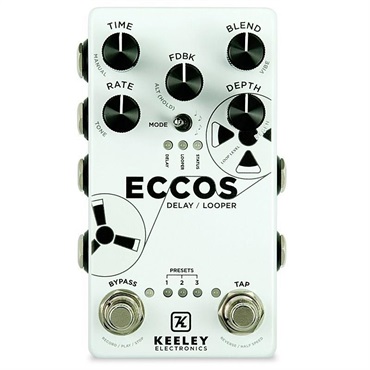 ECCOS V2 DELAY/LOOPER（キーリー）テープエコー　ルーパー