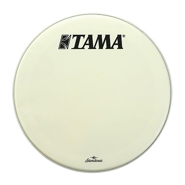 TAMA CT18BMOT [White Coated Heads TAMA & Starclassic logo/18]【バスドラム用フロントヘッド】【お取り寄せ品】