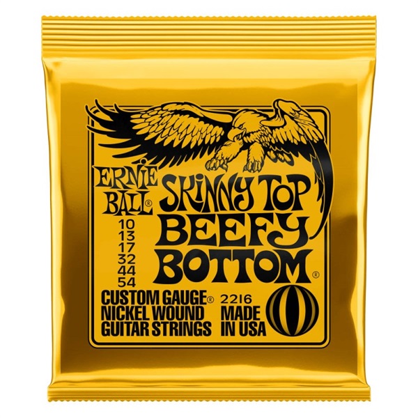 Skinny Top Beefy Bottom Slinky Nickel Wound Electric Guitar Strings 10-54 #2216の商品画像