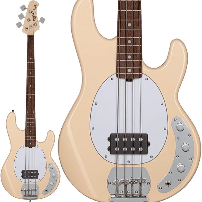 Sterling by MUSICMAN S.U.B. Series Ray4 (Vintage Cream/Rosewood)の商品画像