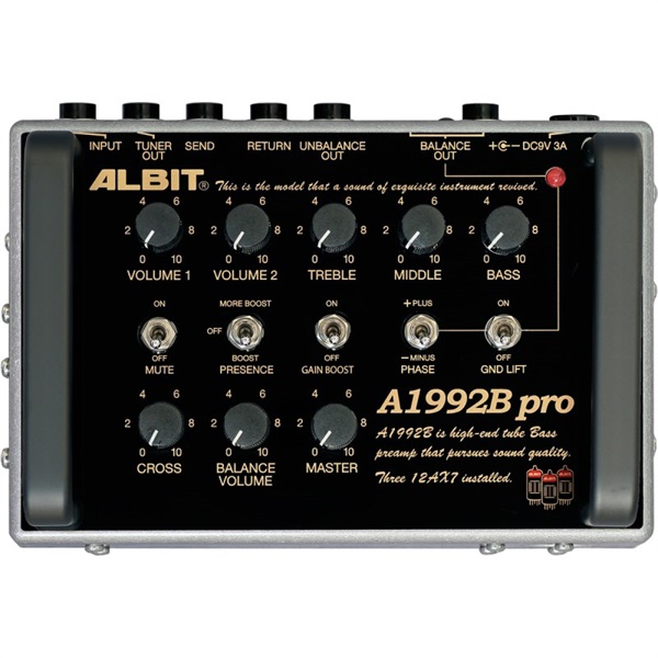 A1992B pro Hand-made Tube preamp / D.I. 【値上げ前旧価格品】の商品画像