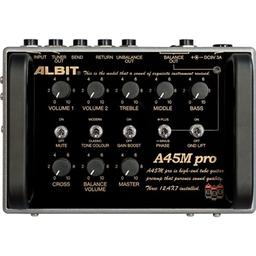 ALBIT A45M pro [JTM45タイプ]（アルビット）プリアンプ