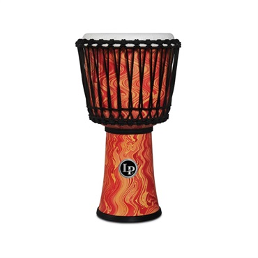 LP2010-OM [Rope Tuned Circle Djembe with Perfect-Pitch Head 10 / Orange Marble]【お取り寄せ品】