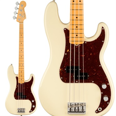 American Professional II Precision Bass (Olympic White/Maple)【生産完了品】 【The Spring Summer 2026 Campaign】