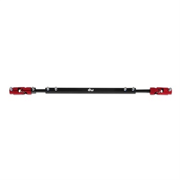 DWSP211 [Complete Pedal linkage with red universals]【ツインペダルシャフト集成】