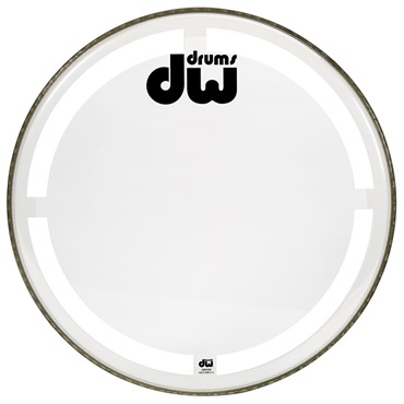 dw DW-DH-CC22K [Single Ply Coated Clear Bass Drum Head 22]【お取り寄せ品】