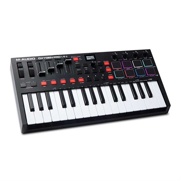 Oxygen Pro Mini(エムオーディオ)(USB・MIDIコントローラー)(ミニ鍵盤)(オキシゲン)