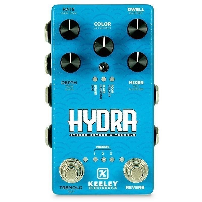HYDRA Stereo Reverb & Tremolo（キーリー）リバーブ　トレモロの商品画像