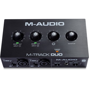 M-Track Duo(USBオーディオインターフェース)(エムオーディオ)(エムトラック)