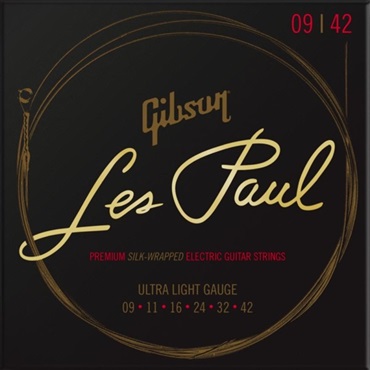 Gibson Les Paul Premium Electric Guitar Strings/Ultra Light Gauge [SEG-LES9]