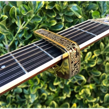 24K Gold with Golden Gears on Tiger Eye [新仕様] タリアカポ