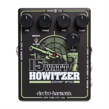 【WEB限定在庫処分セール】 15 WATT HOWITZER GUITAR AMP/PRE AMP ギターアンプ エレハモ