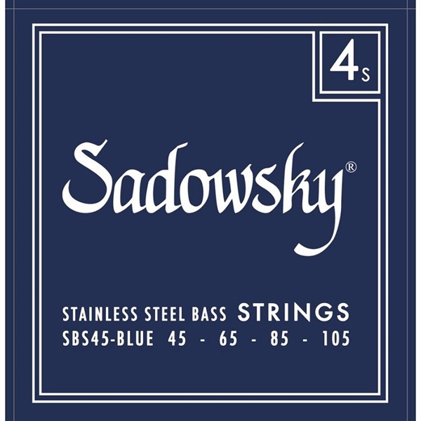 ELECTRIC BASS STRINGS Stainless Steel 4ST(45-105) SBS45/Blueの商品画像