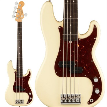 American Professional II Precision Bass V (Olympic White/Rosewood)【生産完了品】 【The Spring Summer 2026 Campaign】