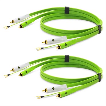 d+RCA for Turntable classB DUO(1mペア×2セット)(ターンテーブル専用RCAケーブル)