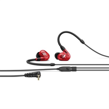 IE 100 PRO Red(ゼンハイザー)(イヤホン・イヤモニ)(有線イヤフォン)(レッド)(1.3ｍストレートケーブル)