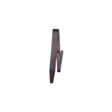 2.5 BASEBALL LEATHER GUITAR STRAP - BROWN[SP25S-7050]