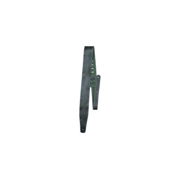 2.5 BASEBALL LEATHER GUITAR STRAP - GREEN[SP25S-7052]