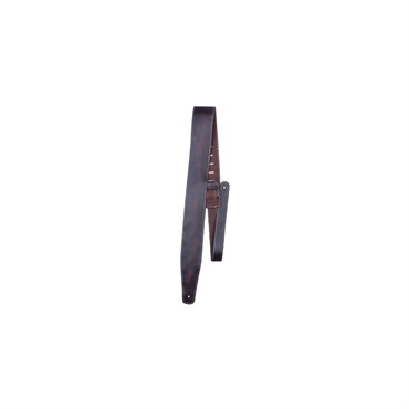 2.5 BASEBALL LEATHER GUITAR STRAP - WINE[SP25S-7053]