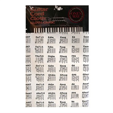 GUITAR CORD CLOTH[CLOTH-OWGC/WHT]