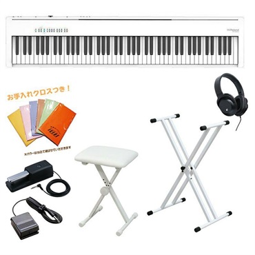 Roland FP-30X-WH+X型スタンド+X型イス+DP-10セット【ヘッドホン・お手入れクロス付】【沖縄・離島送料別途お見積もり】【代引不可】(電子ピアノ)