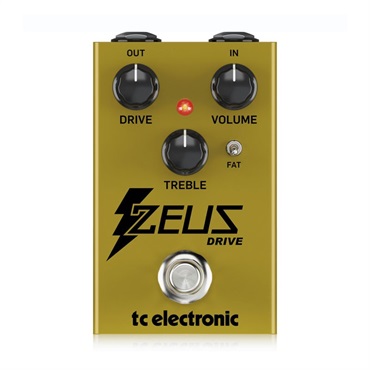 ZEUS DRIVE（ティーシーエレクトロニック）オーバードライブ