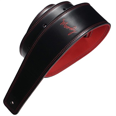 Leather-Leather 2.5inch Standard Tail [Black-Red]