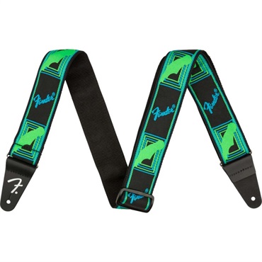 NEON MONOGRAMMED STRAP (GREEN/BLUE) (#0990681303)
