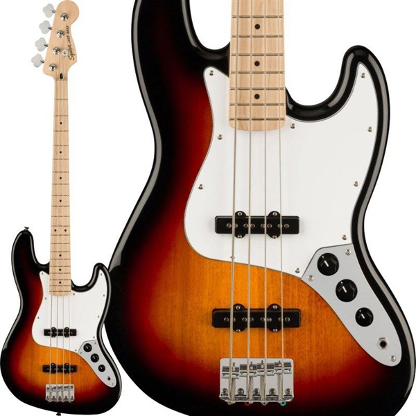 Affinity Series Jazz Bass (3-Color Sunburst/Maple)の商品画像