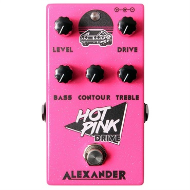 Hot Pink Drive（アレクサンダーペダルズ）オーバードライブ