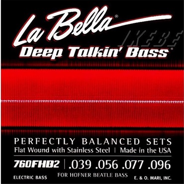 La Bella 760FHB2 for Hofner Beatle Bass