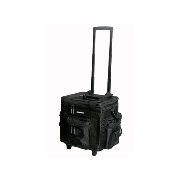 LP-BAG100 Trolley Black/Black【レコード用キャリーバッグ】(マグマ)