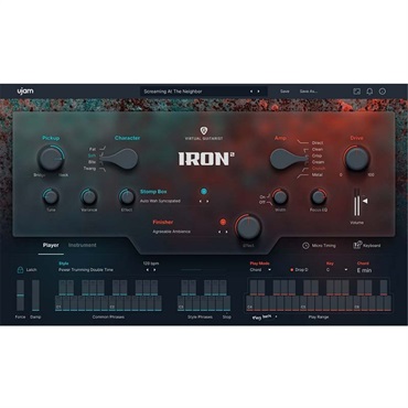 【みんなが選んだUJAM TOP15セール！】Virtual Guitarist IRON 2(ユージャム)(ヴァーチャルギタリスト)(オンライン納品)(2時間以内に納品)