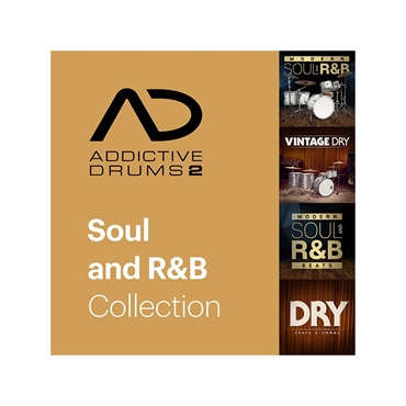 【AD2タイムセール！】Addictive Drums 2: Soul & R&B Collection  (代引不可)(オンライン納品)