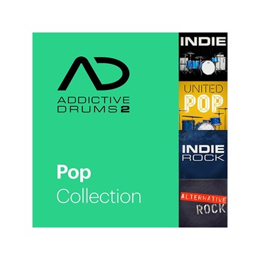 Addictive Drums 2: Pop Collection  (代引不可)(オンライン納品)